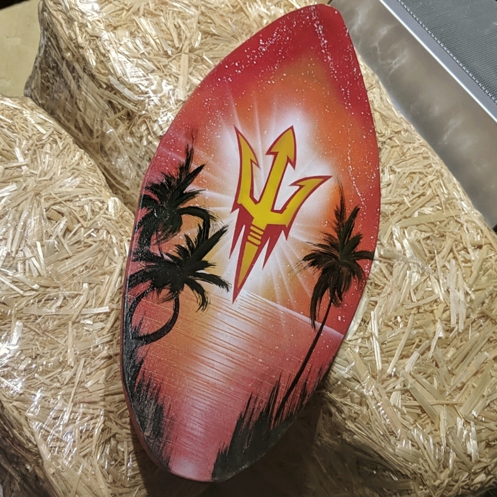 ASU Fork-U Decorative Mini Surfboard